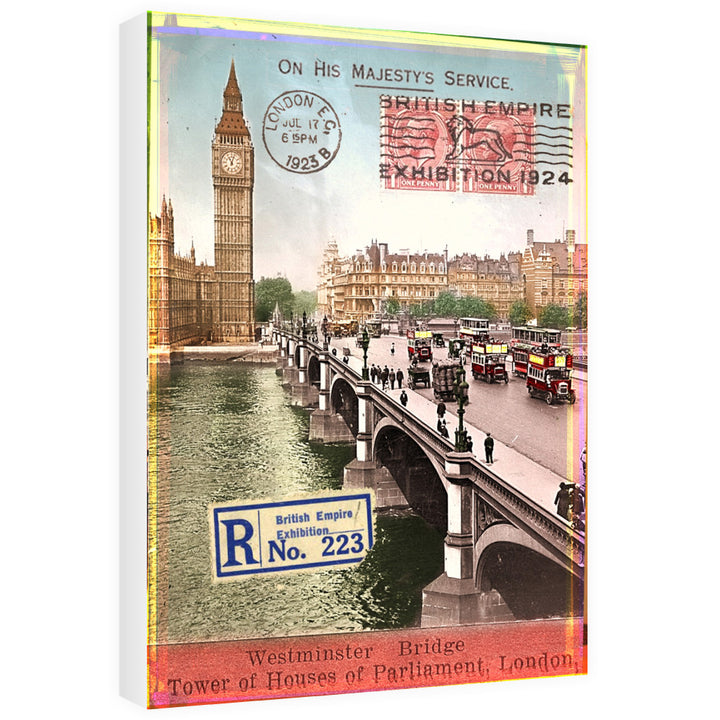 Westminster Bridge, London 60cm x 80cm Canvas