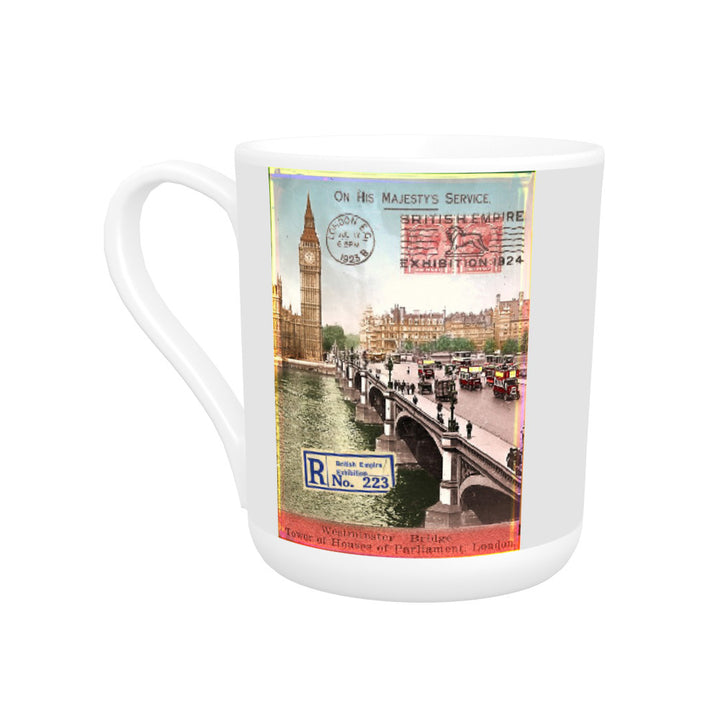 Westminster Bridge, London Bone China Mug