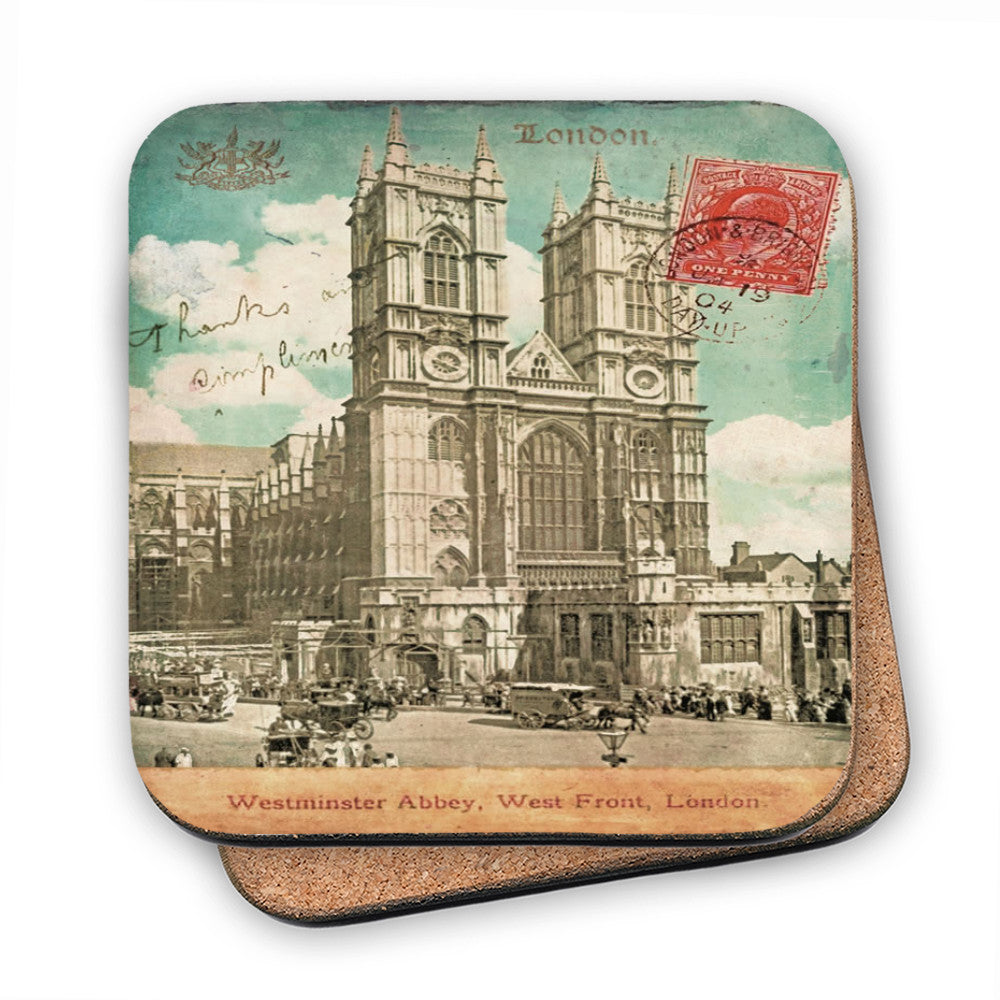 Westminster Abbey, London MDF Coaster