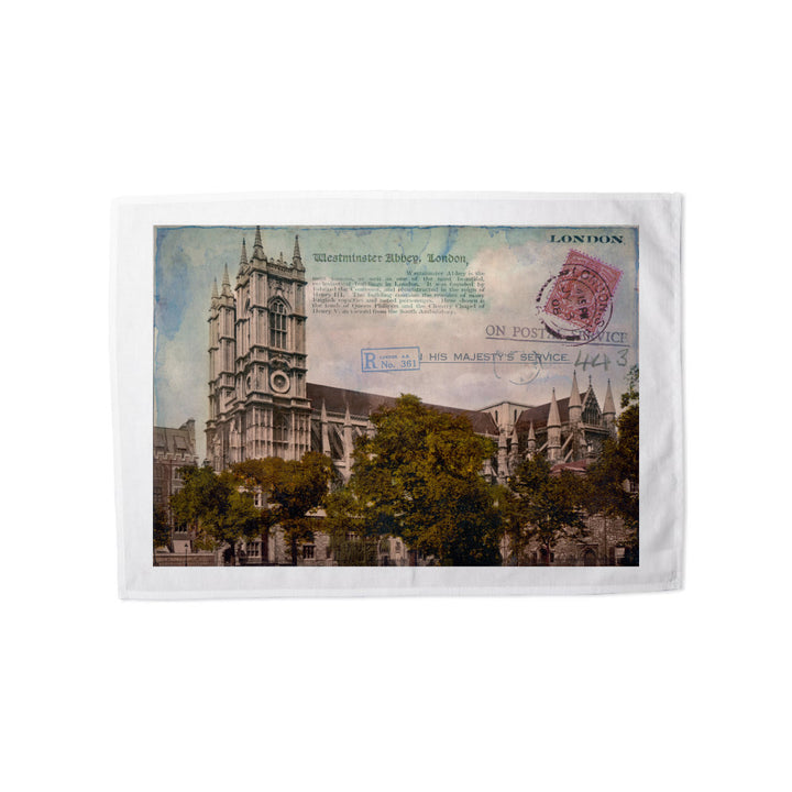 Westminster Abbey, London Tea Towel