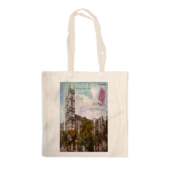 Westminster Abbey, London Canvas Tote Bag