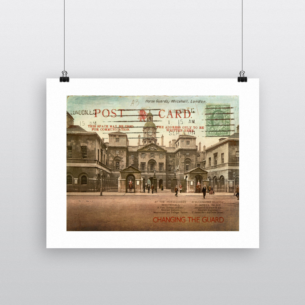 Changing Guards at Buckingham Palace 11x14 Print
