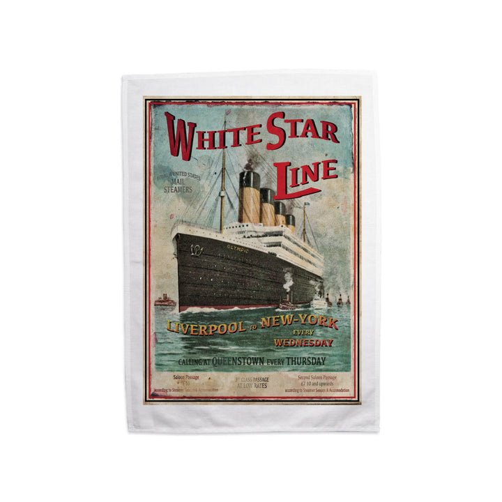 The White Star Line Tea Towel