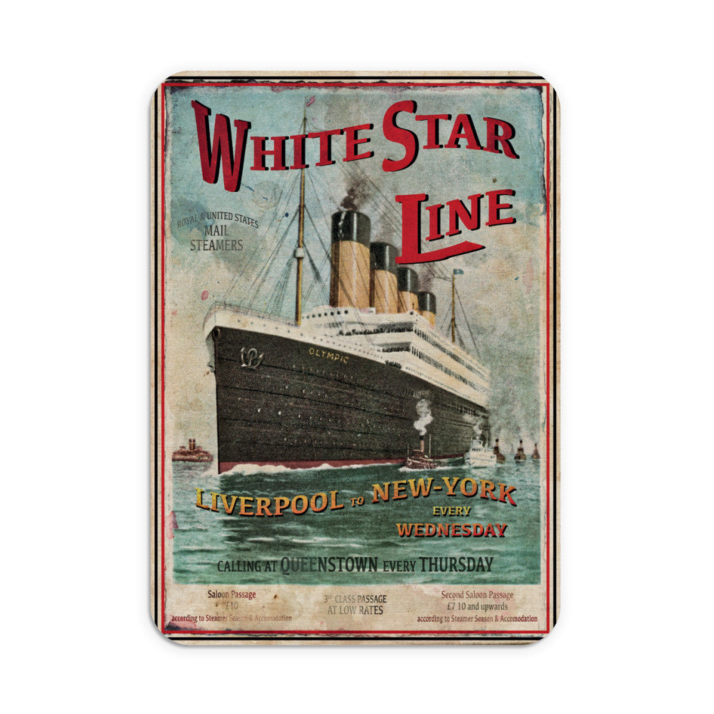 The White Star Line Mouse Mat