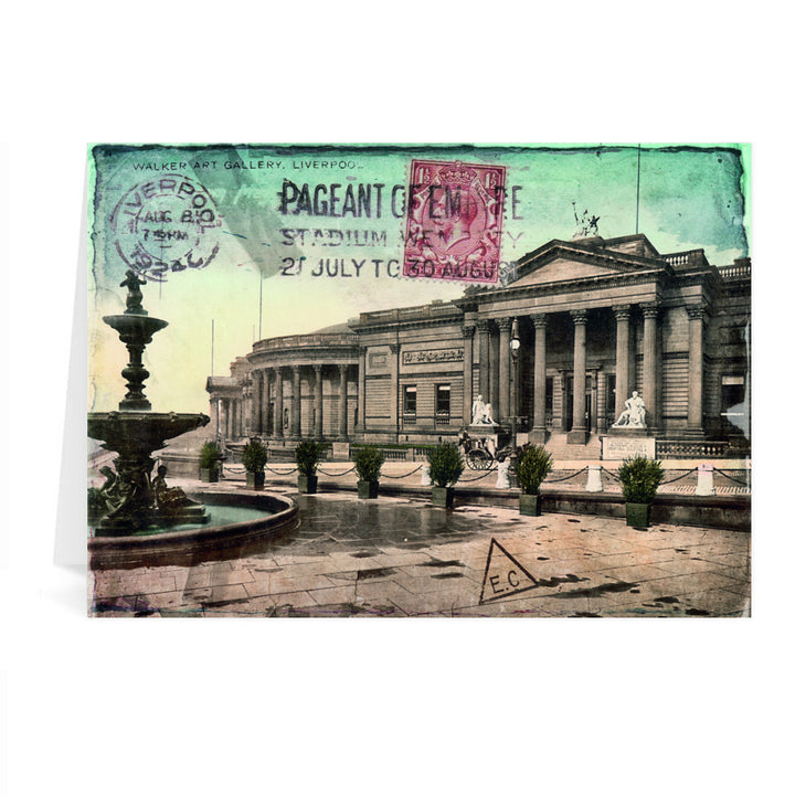 The Walker Art Gallery, Liverpool Greeting Card 7x5