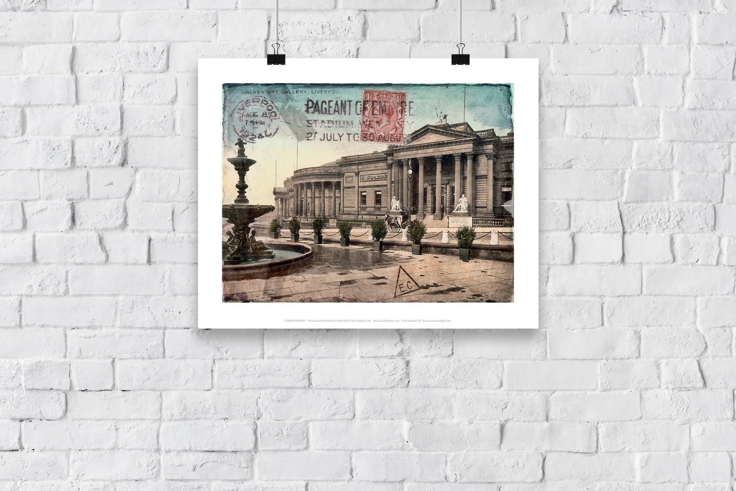 The Walker Art Gallery, Liverpool - Art Print