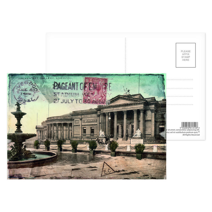 The Walker Art Gallery, Liverpool Postcard Pack