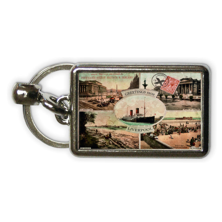 Liverpool Metal Keyring