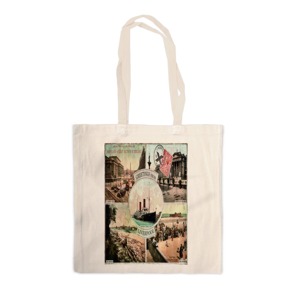 Liverpool Canvas Tote Bag