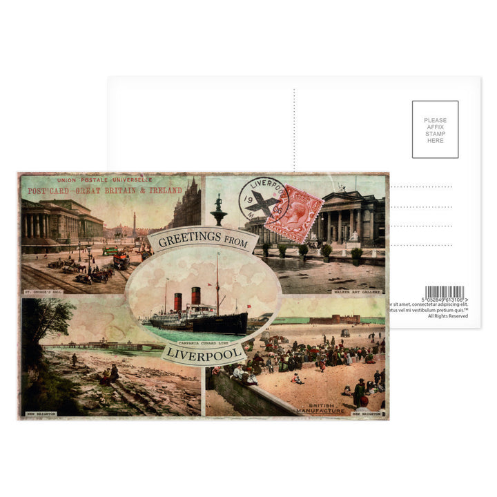 Liverpool Postcard Pack