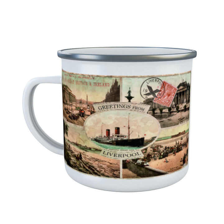 Liverpool Enamel Mug