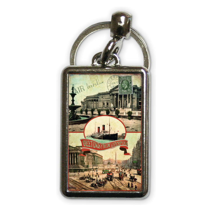 Liverpool Metal Keyring