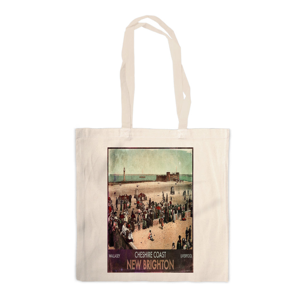 New Brighton, Cheshire Canvas Tote Bag