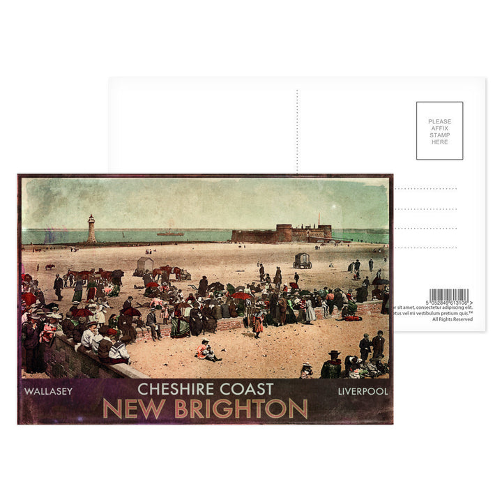 New Brighton, Cheshire Postcard Pack