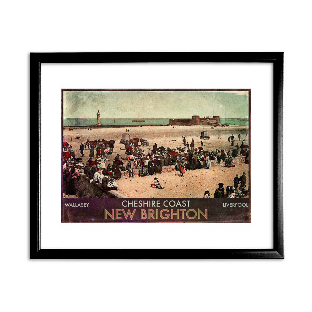 New Brighton, Cheshire Framed Print