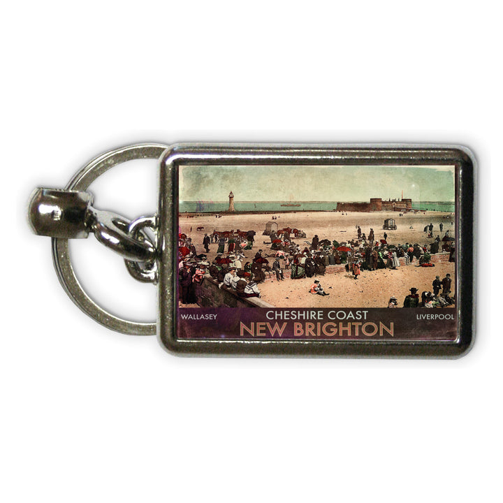 New Brighton, Cheshire Metal Keyring