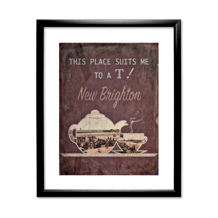 New Brighton, Cheshire Framed Print