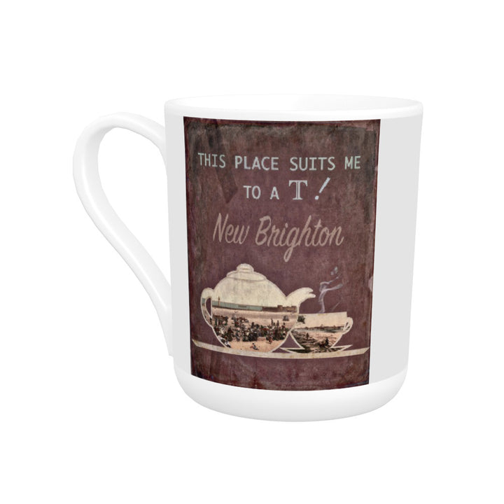 New Brighton, Cheshire Bone China Mug