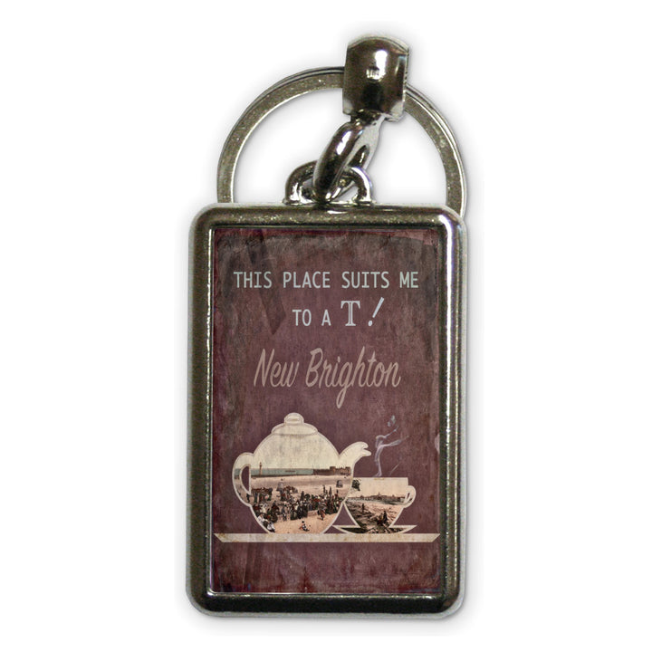 New Brighton, Cheshire Metal Keyring