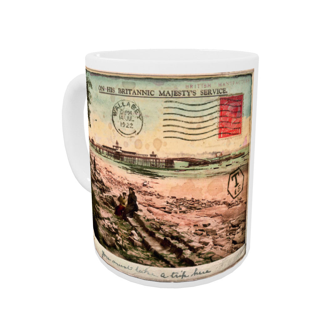 New Brighton, Cheshire Coloured Insert Mug