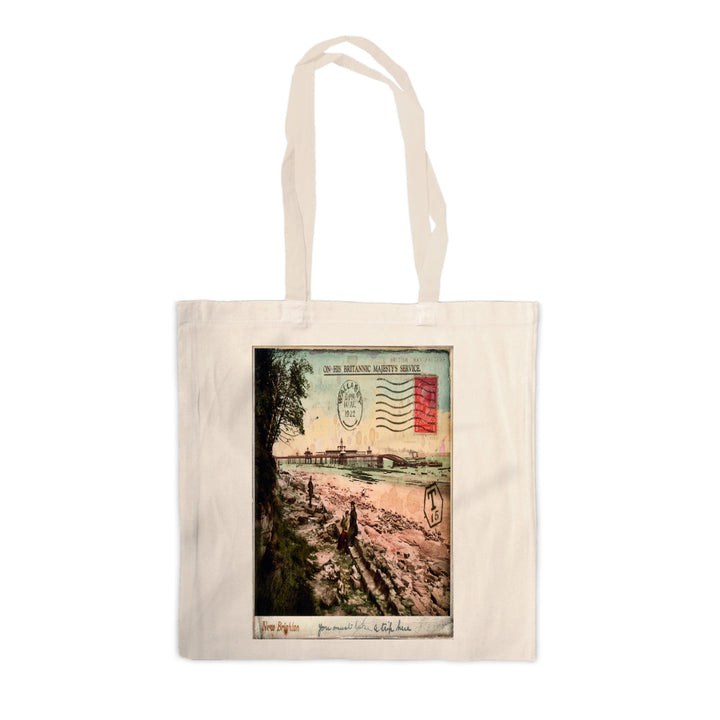 New Brighton, Cheshire Canvas Tote Bag