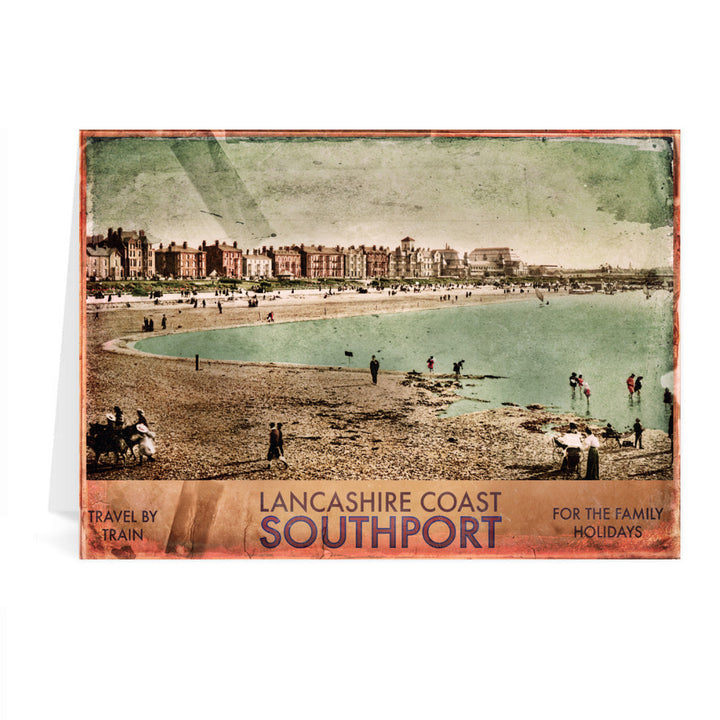 Southport, Lancashire Greeting Card 7x5