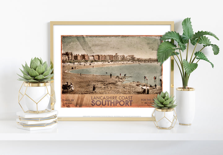 Southport, Lancashire - Art Print