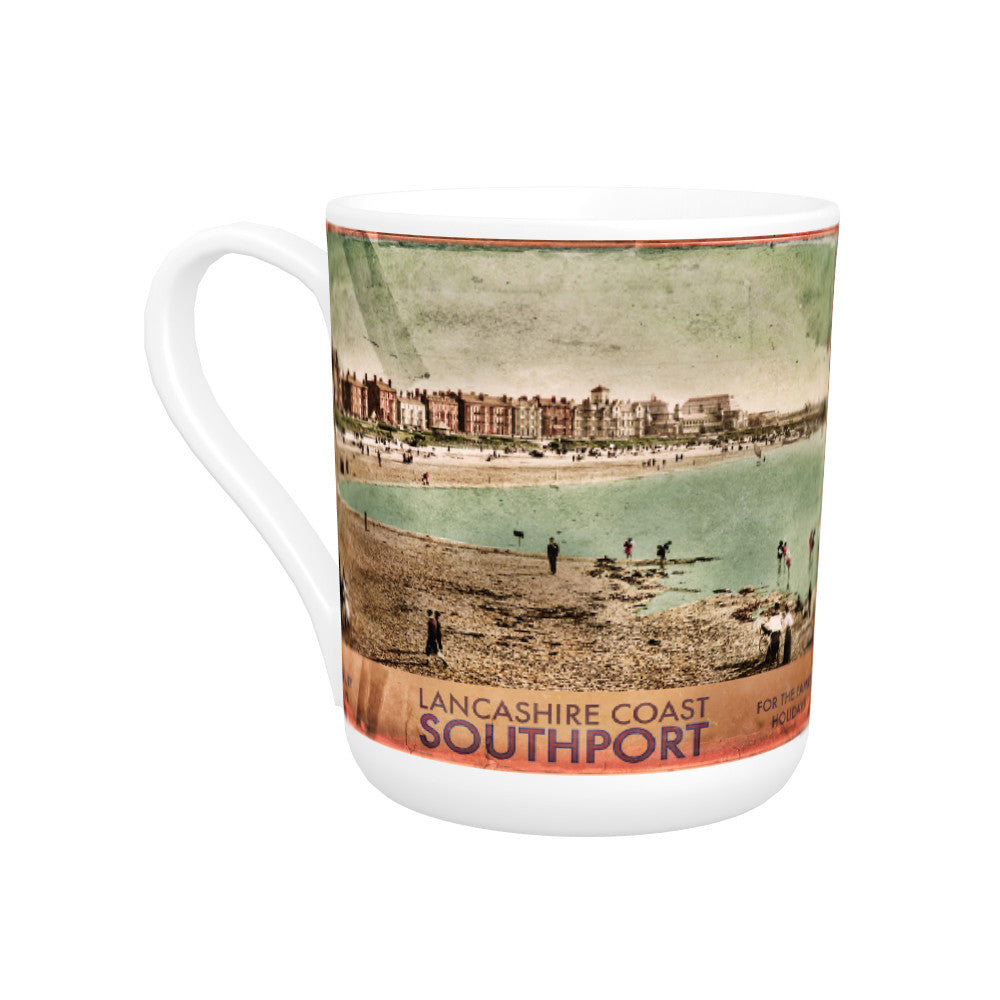 Southport, Lancashire Bone China Mug