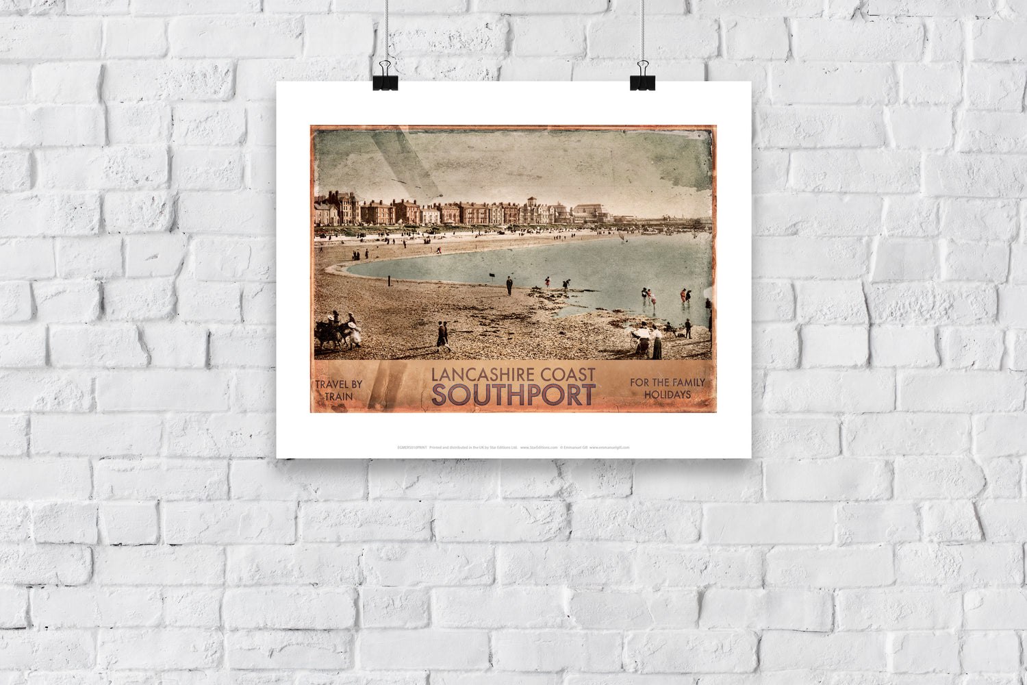 Southport, Lancashire - Art Print