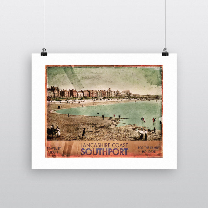 Southport, Lancashire Fine Art Print