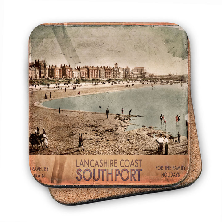 Southport, Lancashire MDF Coaster