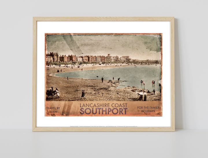 Southport, Lancashire - Art Print