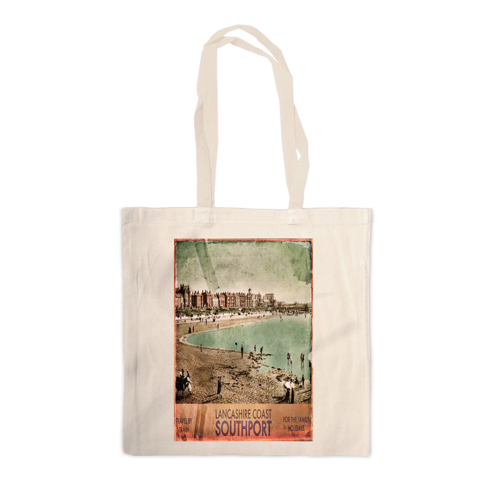 Southport, Lancashire Canvas Tote Bag