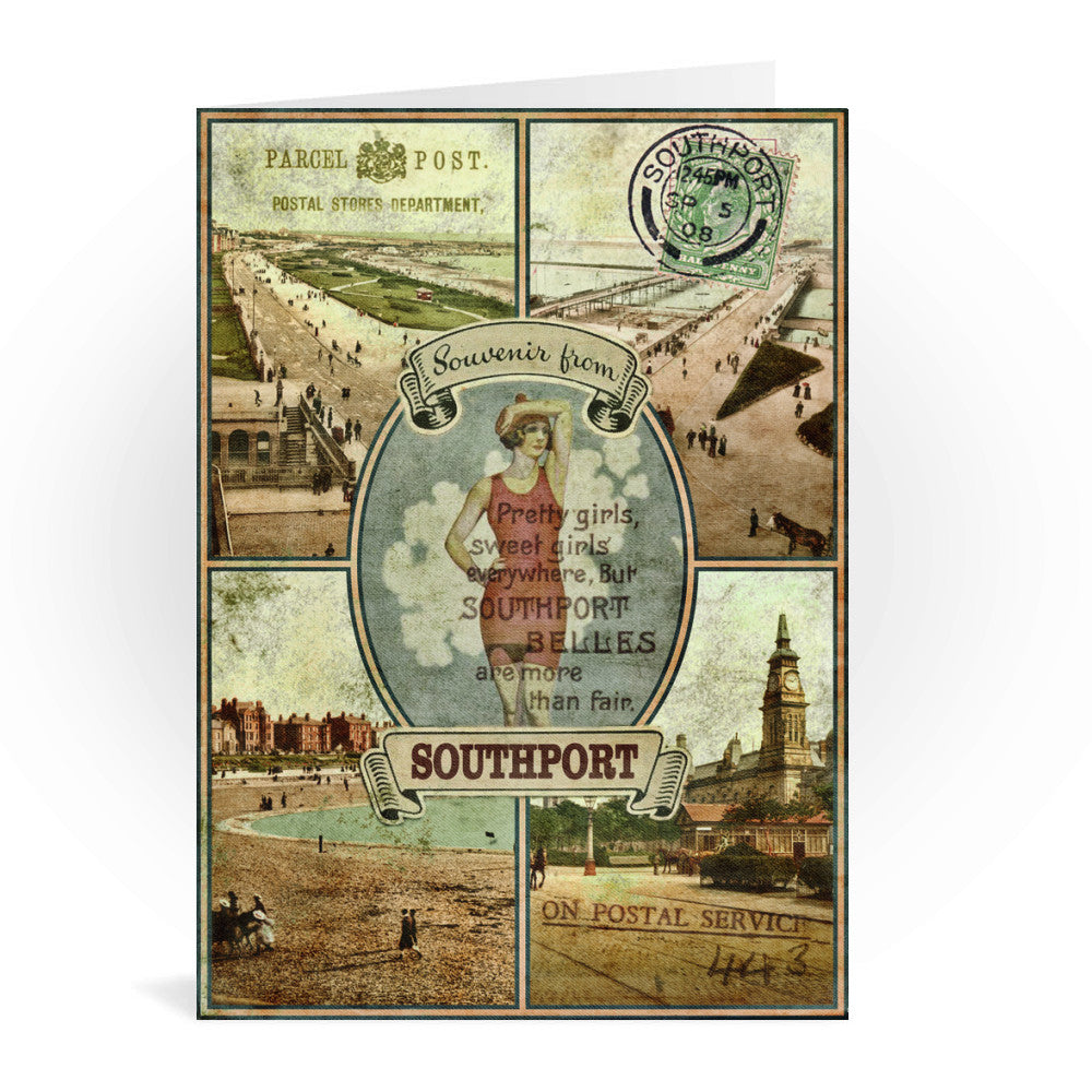 Southport, Lancashire Greeting Card 7x5