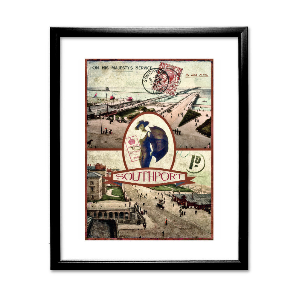 Southport, Lancashire - Art Print