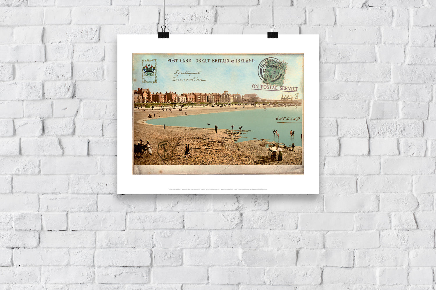 Southport, Lancashire - Art Print