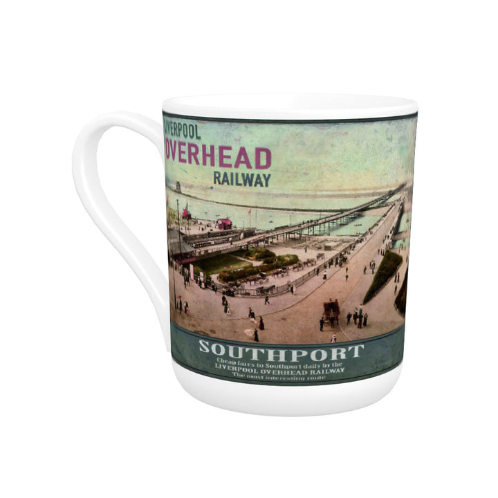 Southport, Lancashire Bone China Mug