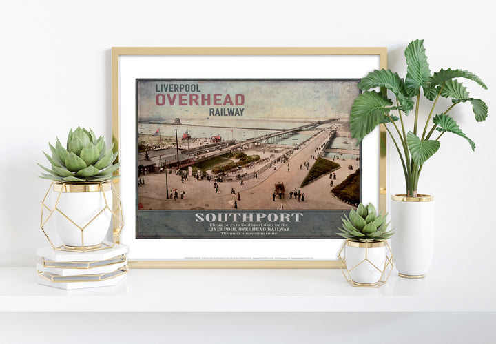 Southport, Lancashire - Art Print