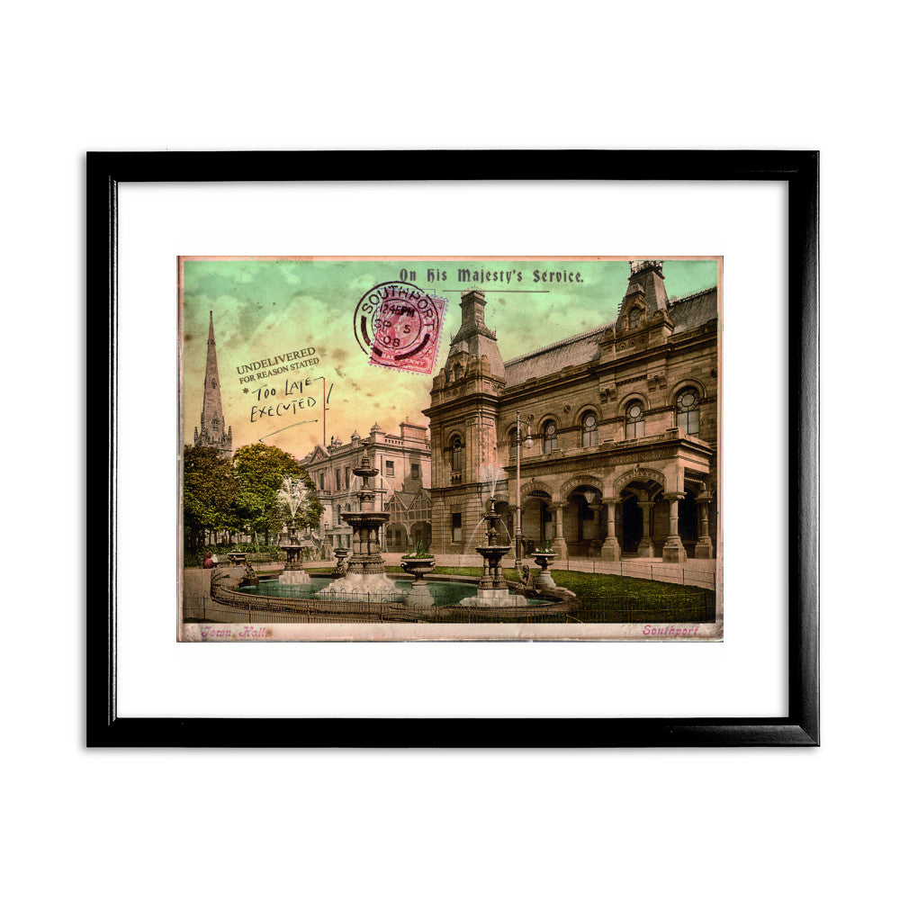 The Town Hall, Southport - Art Print