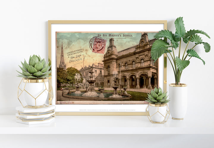 The Town Hall, Southport - Art Print