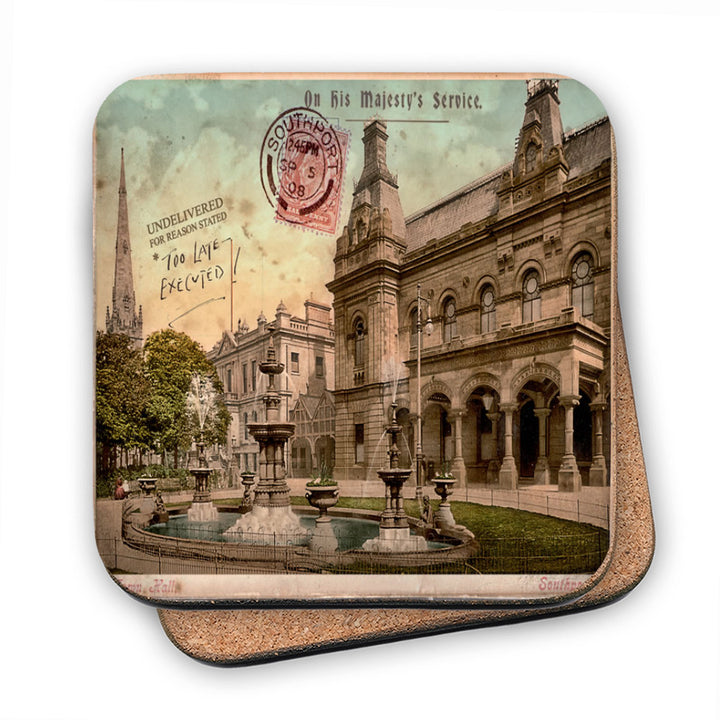 The Town Hall, Southport MDF Coaster