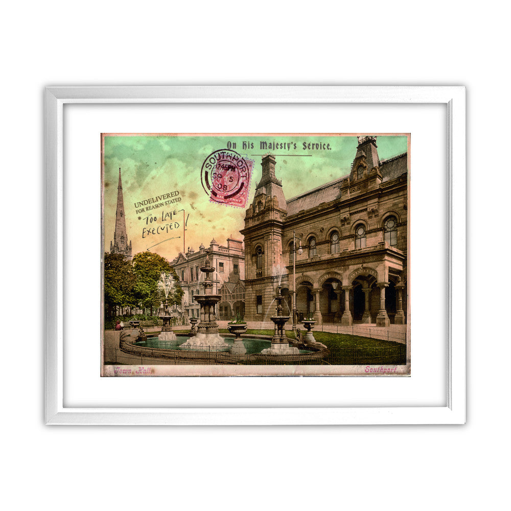The Town Hall, Southport - Art Print