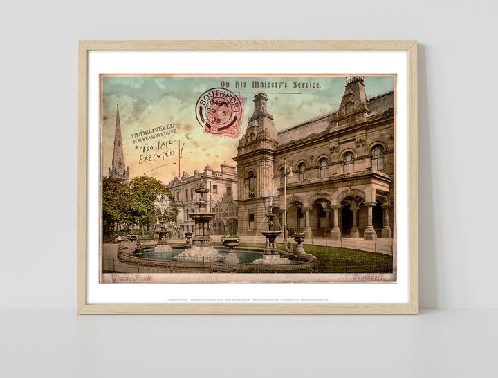 The Town Hall, Southport - Art Print