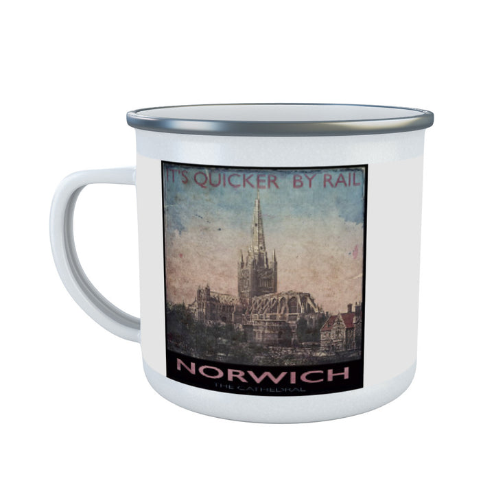Norwich Cathedral Enamel Mug