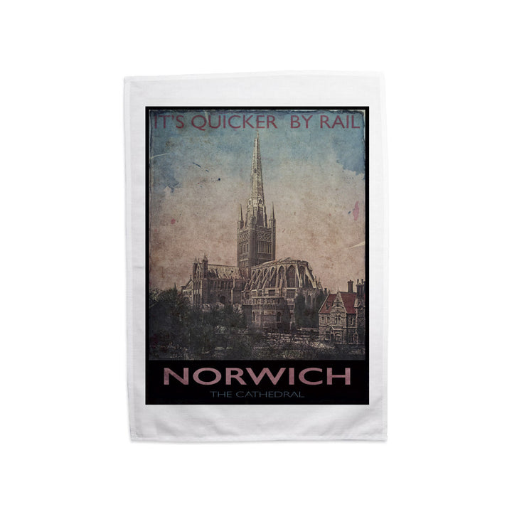 Norwich Cathedral Tea Towel