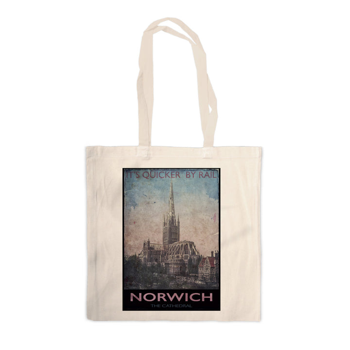 Norwich Cathedral Canvas Tote Bag