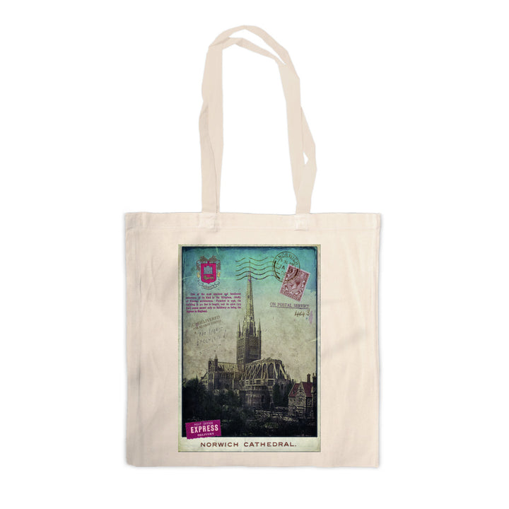Norwich Cathedral Canvas Tote Bag