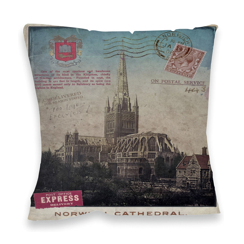 Norwich Cathedral Fibre Filled Cushion
