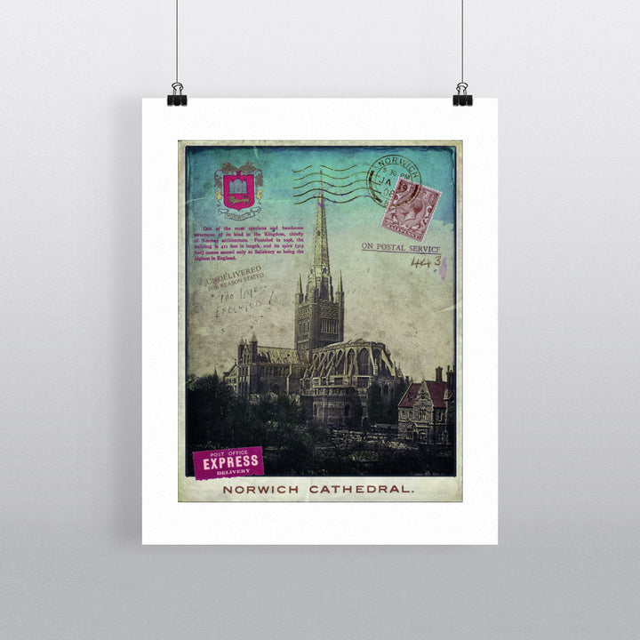 Norwich Cathedral Fine Art Print