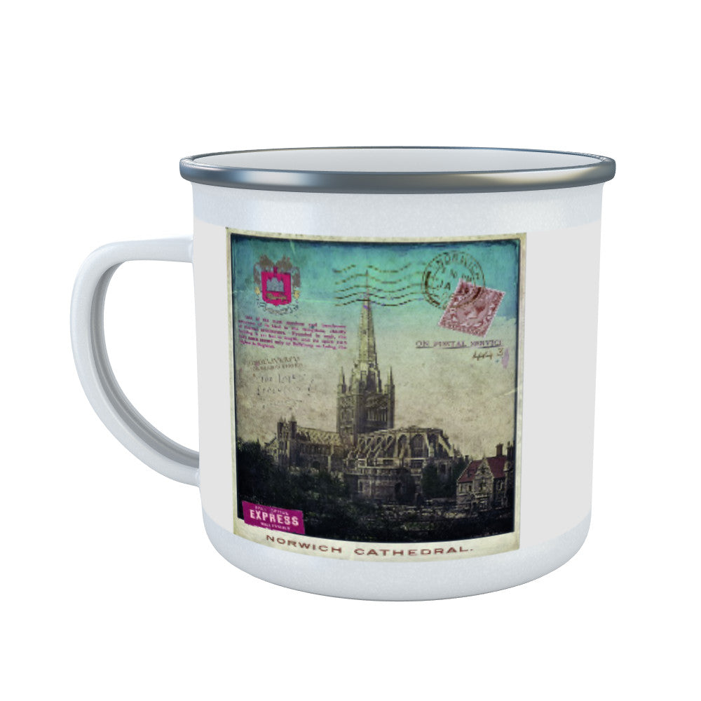 Norwich Cathedral Enamel Mug